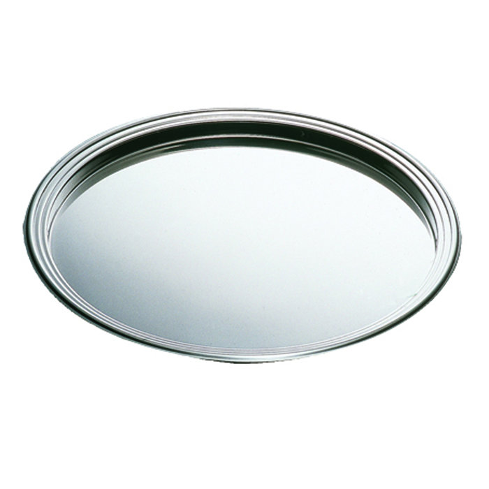 MEPRA Round Stainless Steel Tray Wayfair